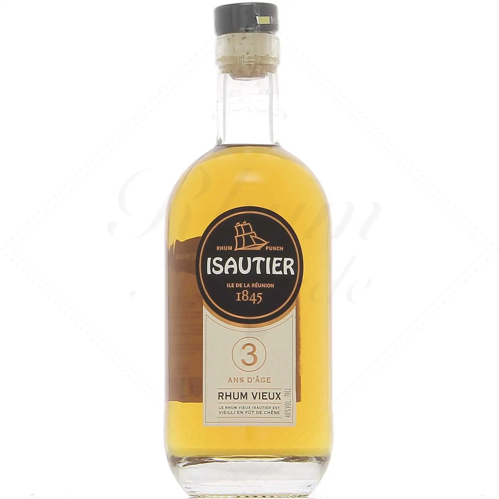 Bottle of Isautier 3 Ans d’Âge Rhum Vieux