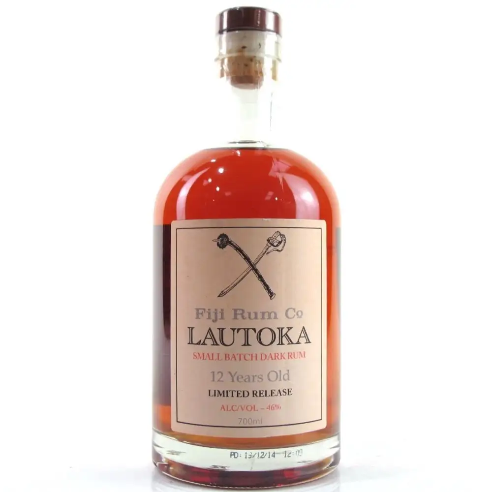 Bottle of Fiji Rum & Co Lautoka 12