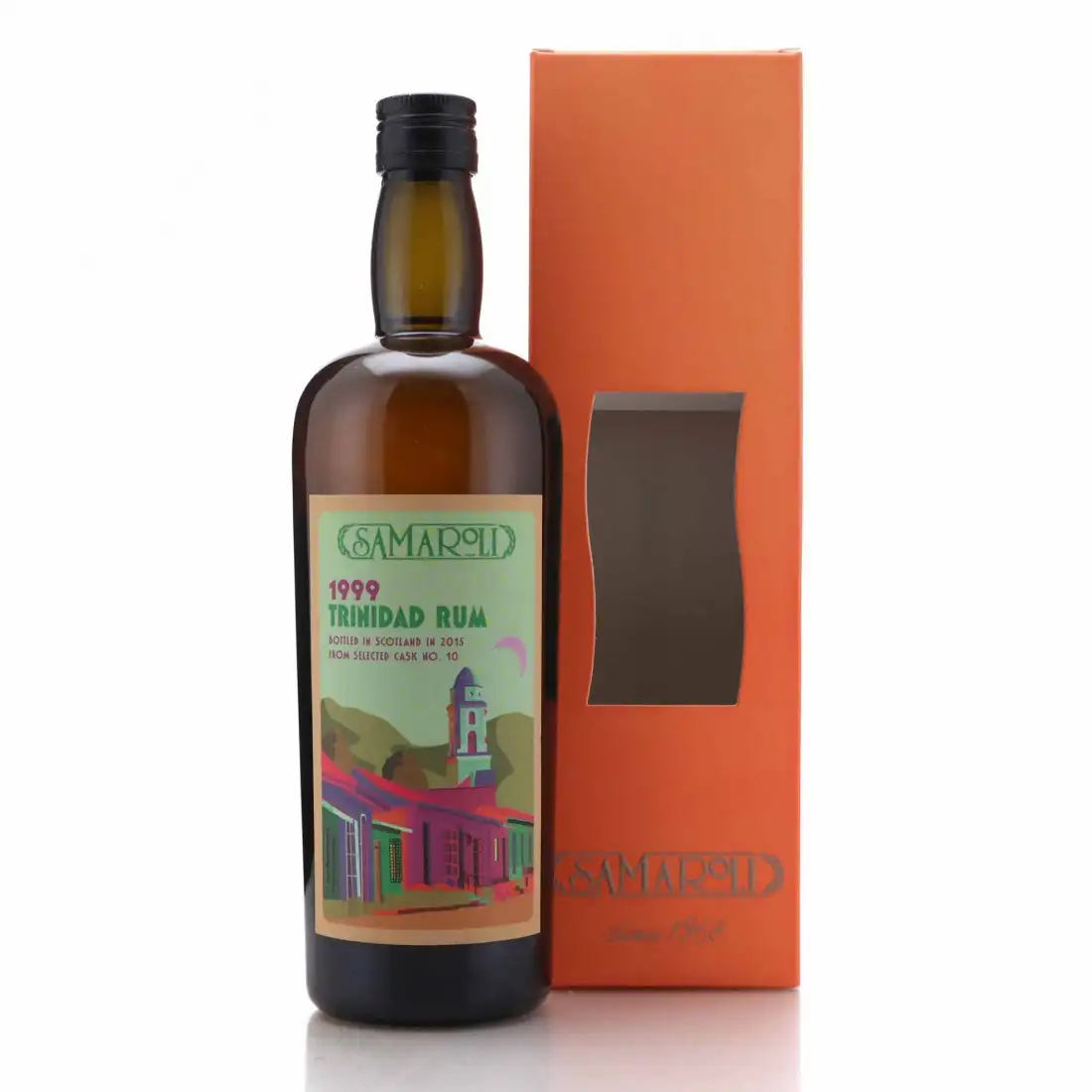 Hochauflösendes Bild von Samaroli Caroni Trinidad Rum 1999