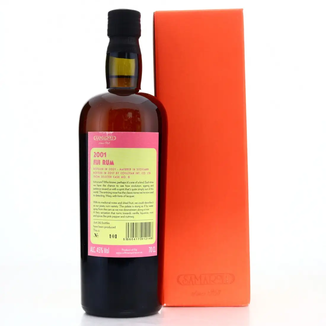 High resolution image of Samaroli South Pacific Fiji Rum 2001