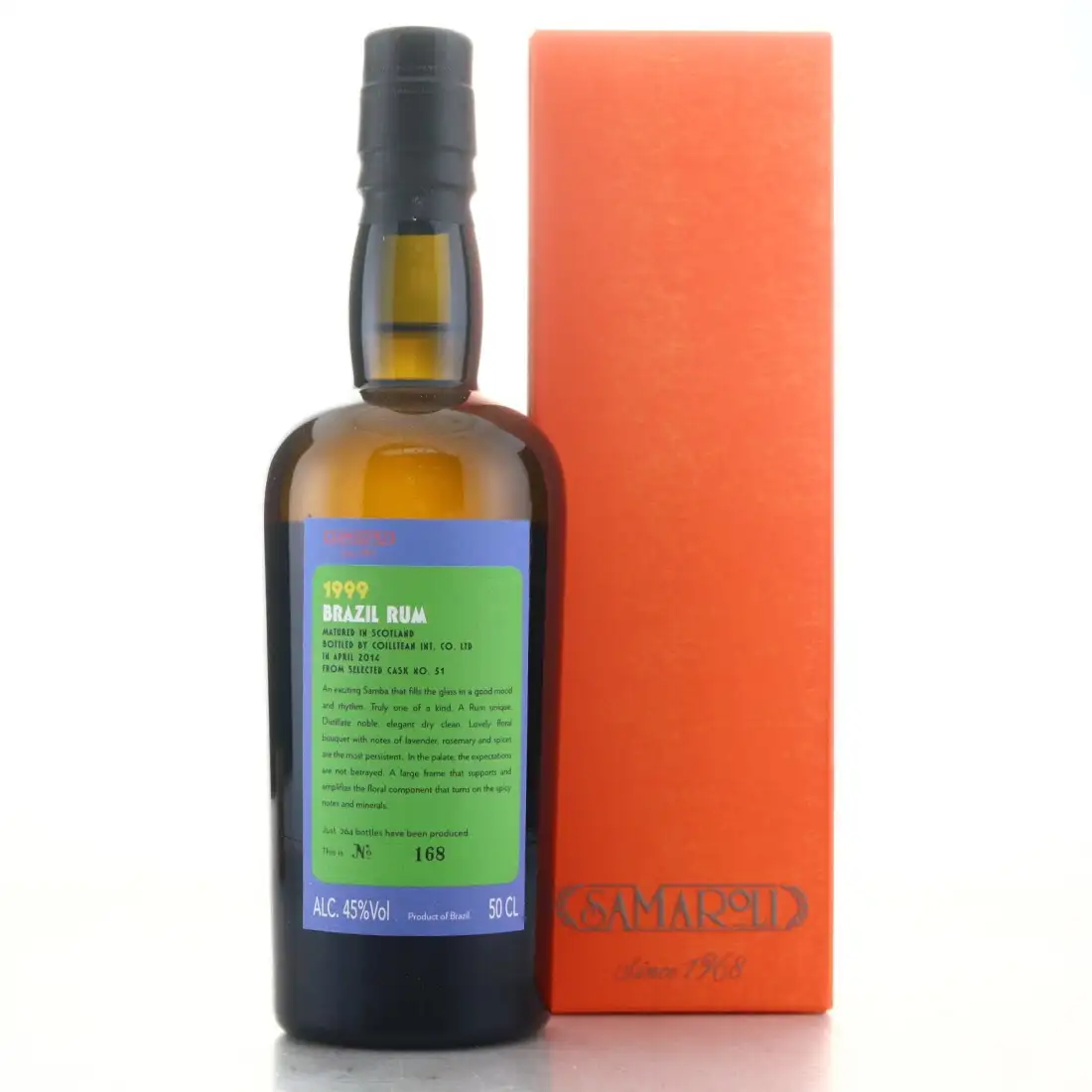 High resolution image of Samaroli Brazil Rum 1999