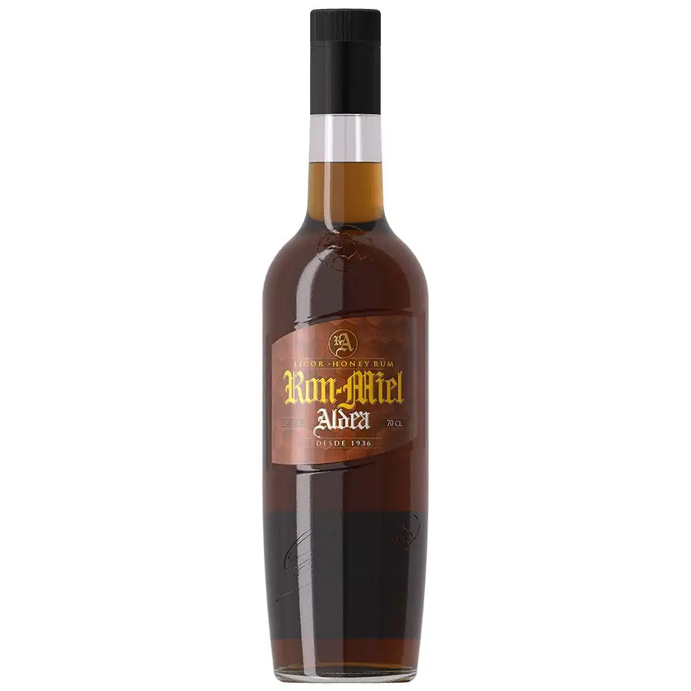 Bottle of Ron Aldea Ron-Miel