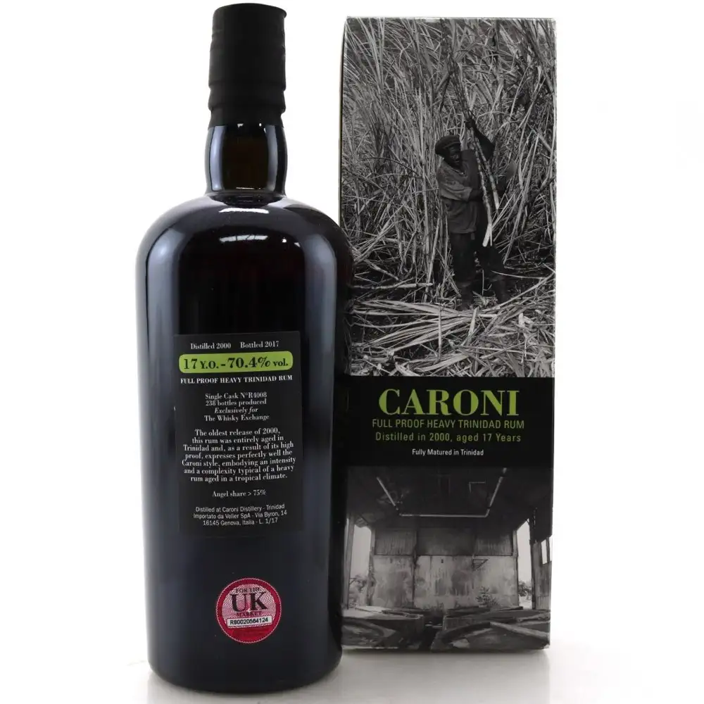 High resolution image of Velier Caroni Heavy Trinidad Rum (TWE) HTR 2000
