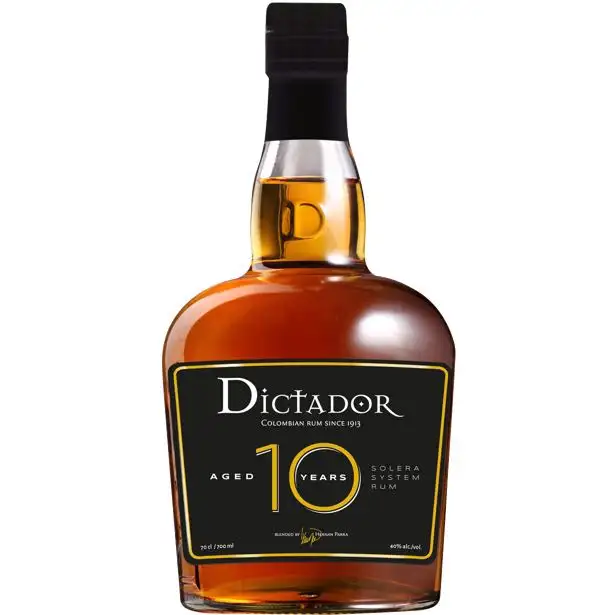 Bottle of Dictador 10 Years