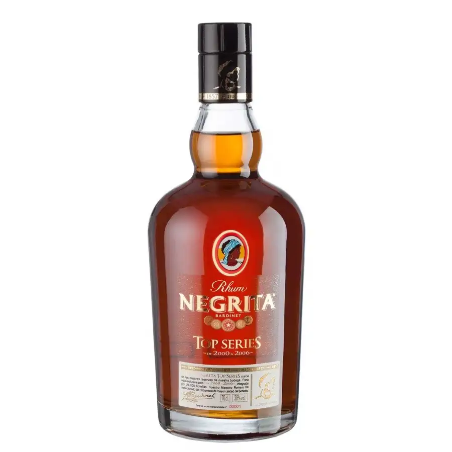 Bottle of Bardinet Rhum Negrita Top séries 2000-2006
