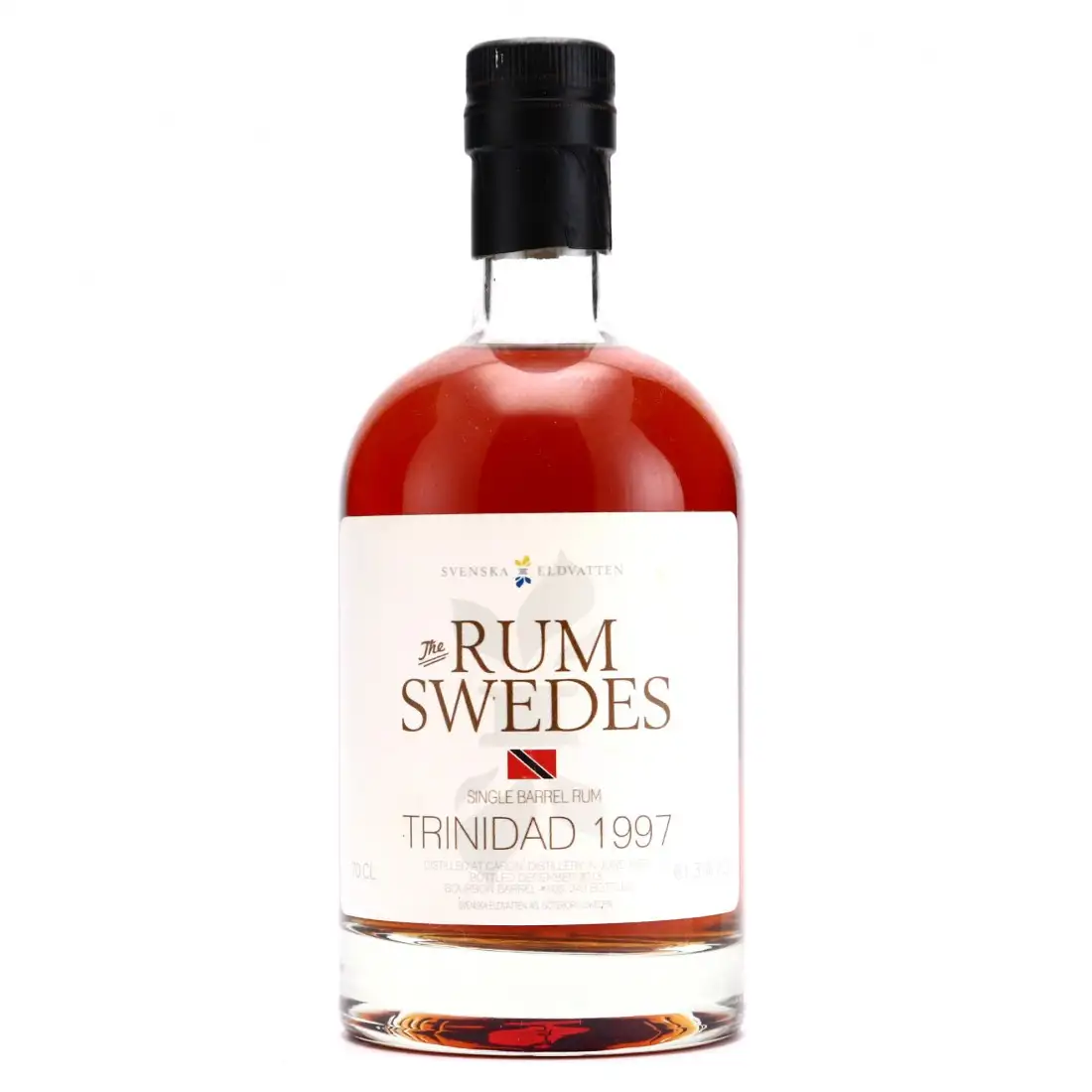 Bottle of Svenska Eldvatten Caroni The Rum Swedes HTR 1997