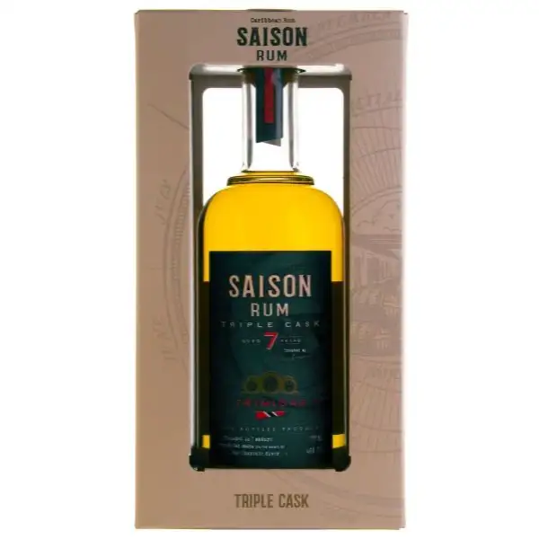 Bottle of Saison Triple Cask