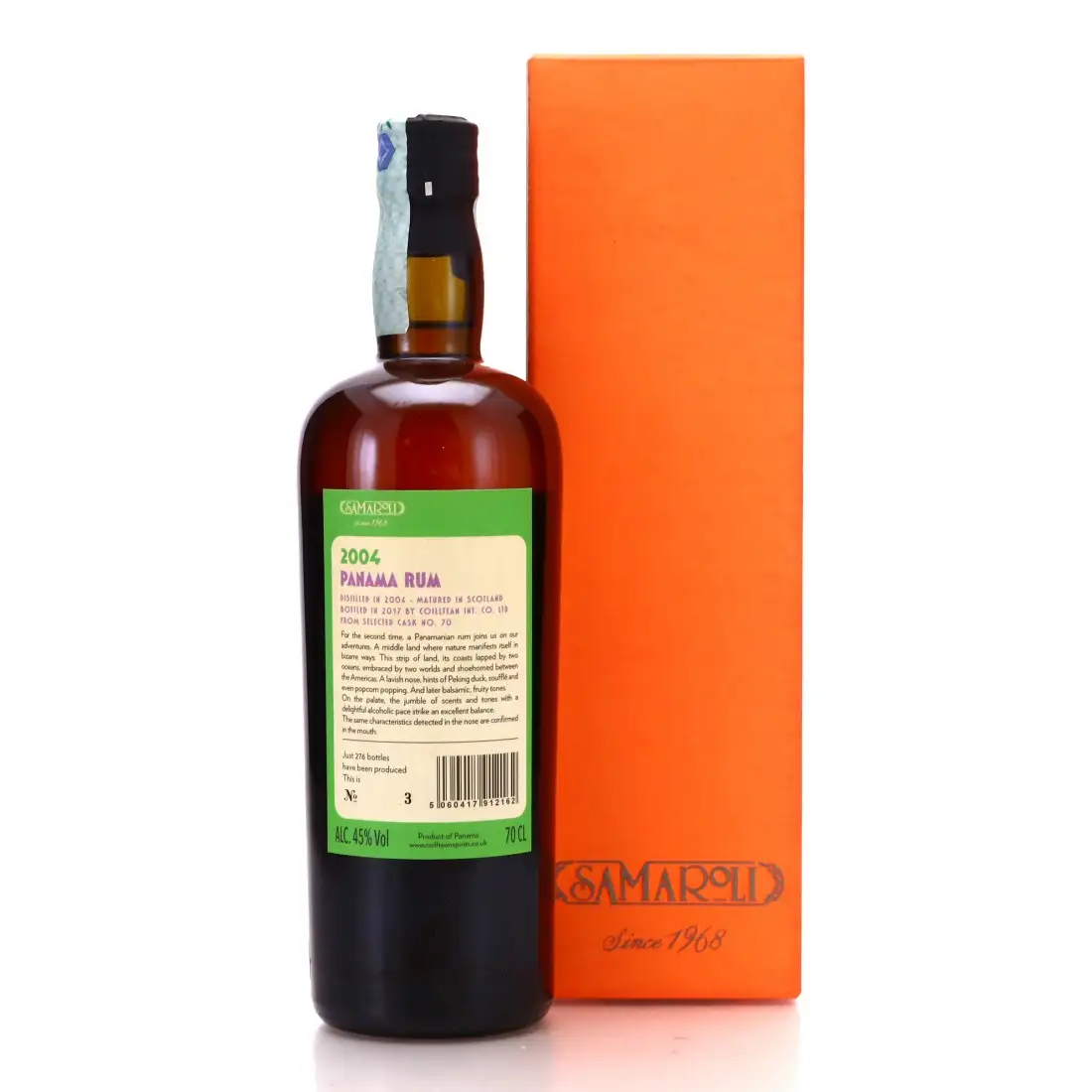 High resolution image of Samaroli Panama Rum 2004