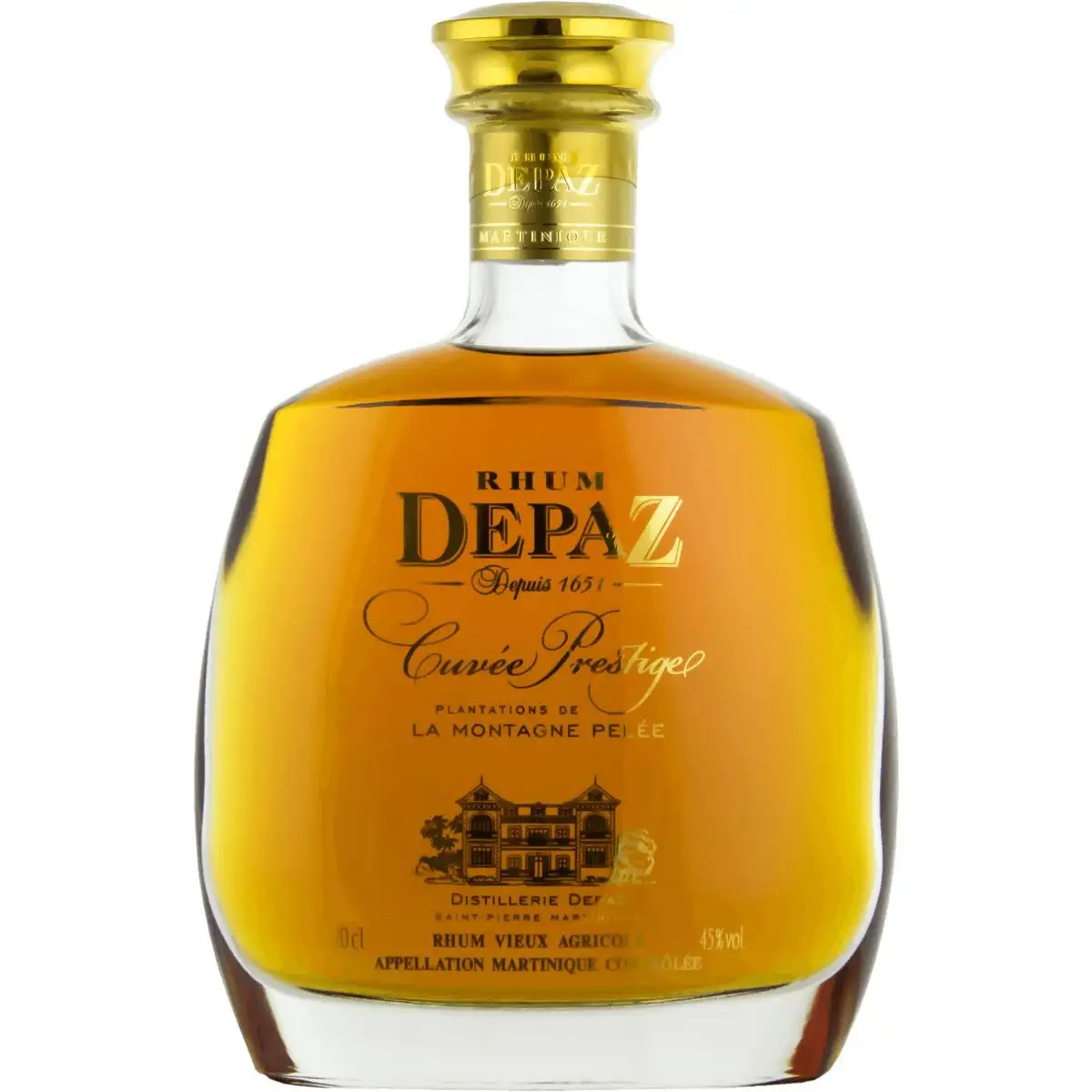 Bottle of Depaz Cuvée Prestige