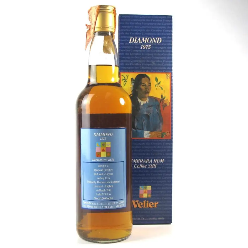High resolution image of Velier Diamond Demerara Rum Coffee Still 1975