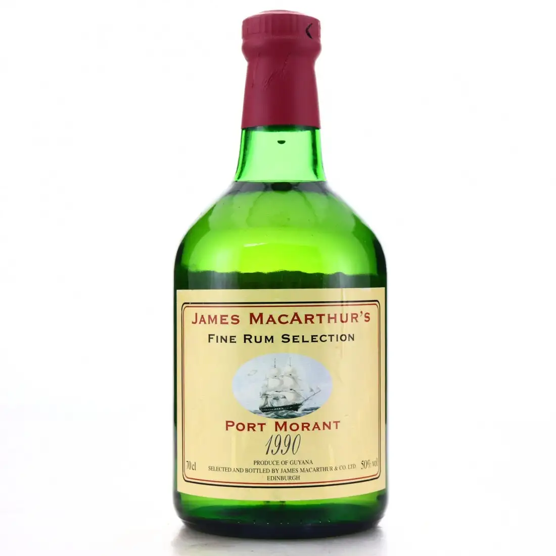 Bottle of James MacArthur Versailles Port Morant - Fine Rum Selection 1990