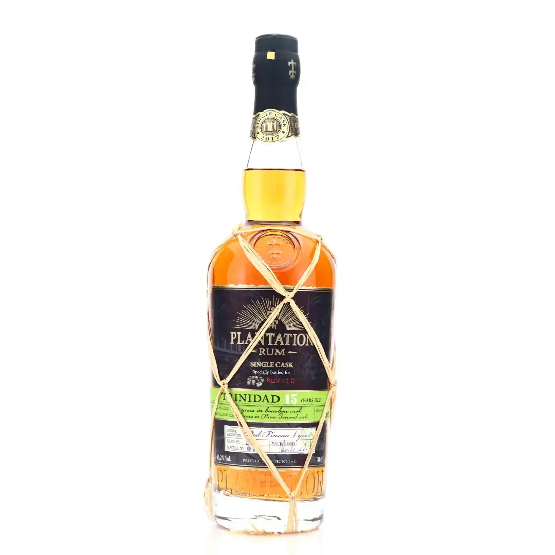 Hochauflösendes Bild von Plantation Trinidad Single Cask 2002