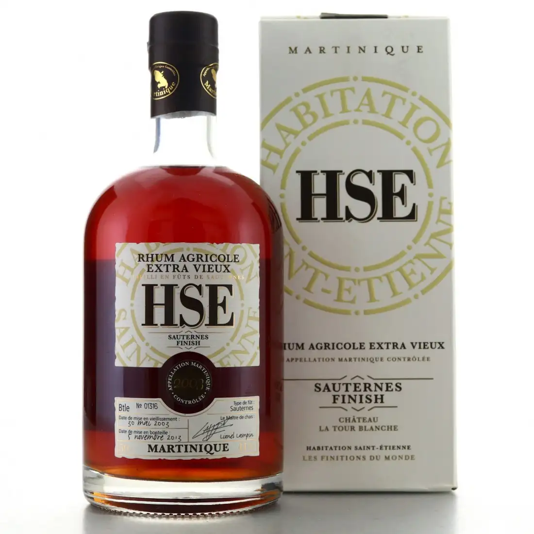 High resolution image of HSE Sauternes Finish 2003