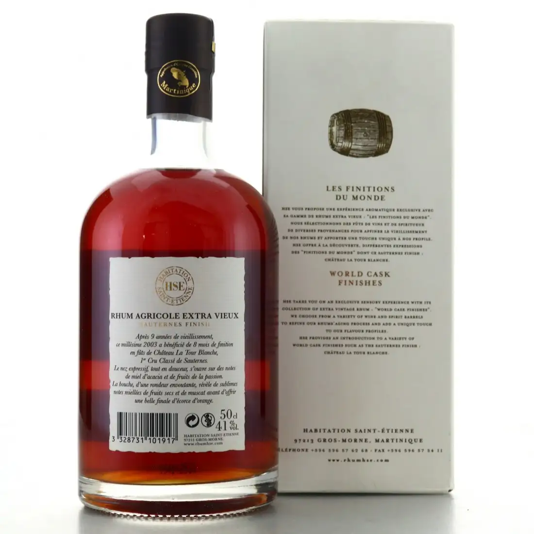 High resolution image of HSE Sauternes Finish 2003