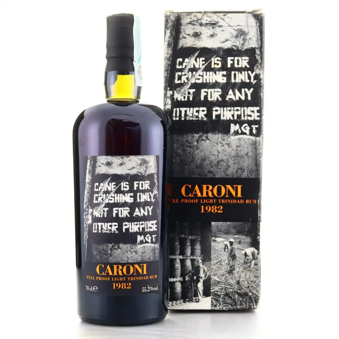Image haute résolution de Velier Caroni Light Trinidad Rum 1982