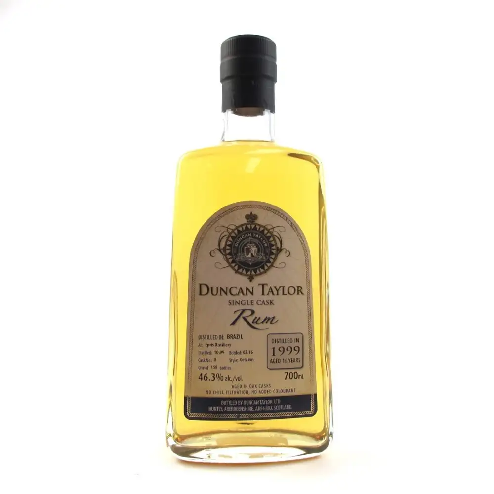 Bottle of Duncan Taylor Epris Single Cask Rum 1999