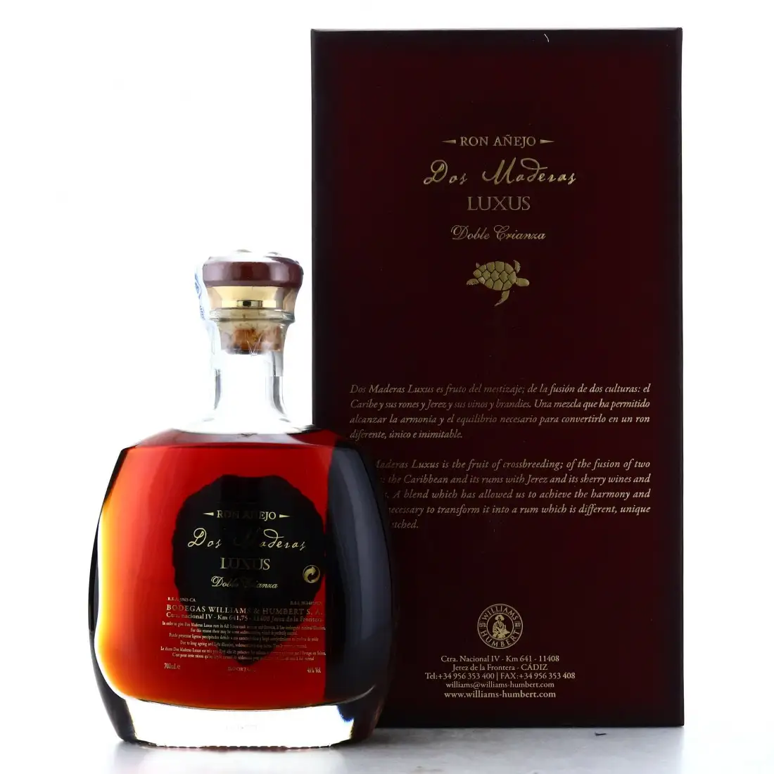 High resolution image of Dos Maderas Luxus Double Crianza