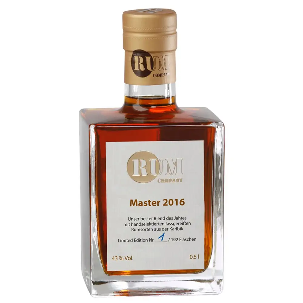 Bottle of Rum Company Master 2016