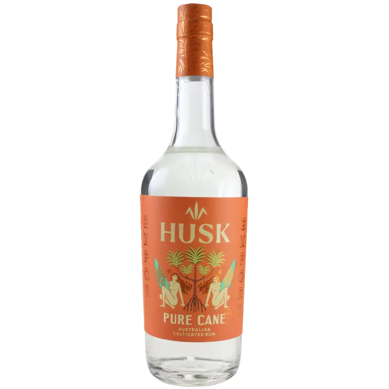 Bottle of Husk Distillers Pure Cane 50 2018