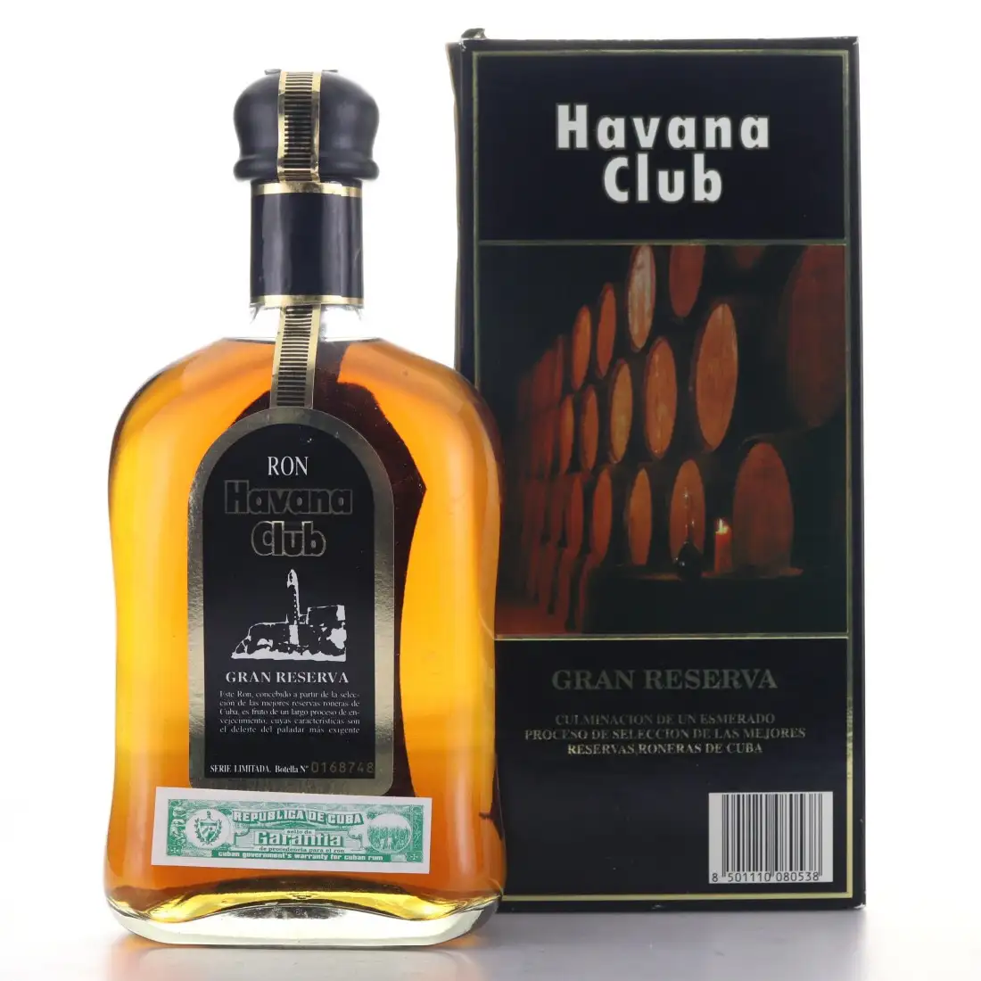 High resolution image of Havana Club 15 Años Añejo Gran Reserva Vintage