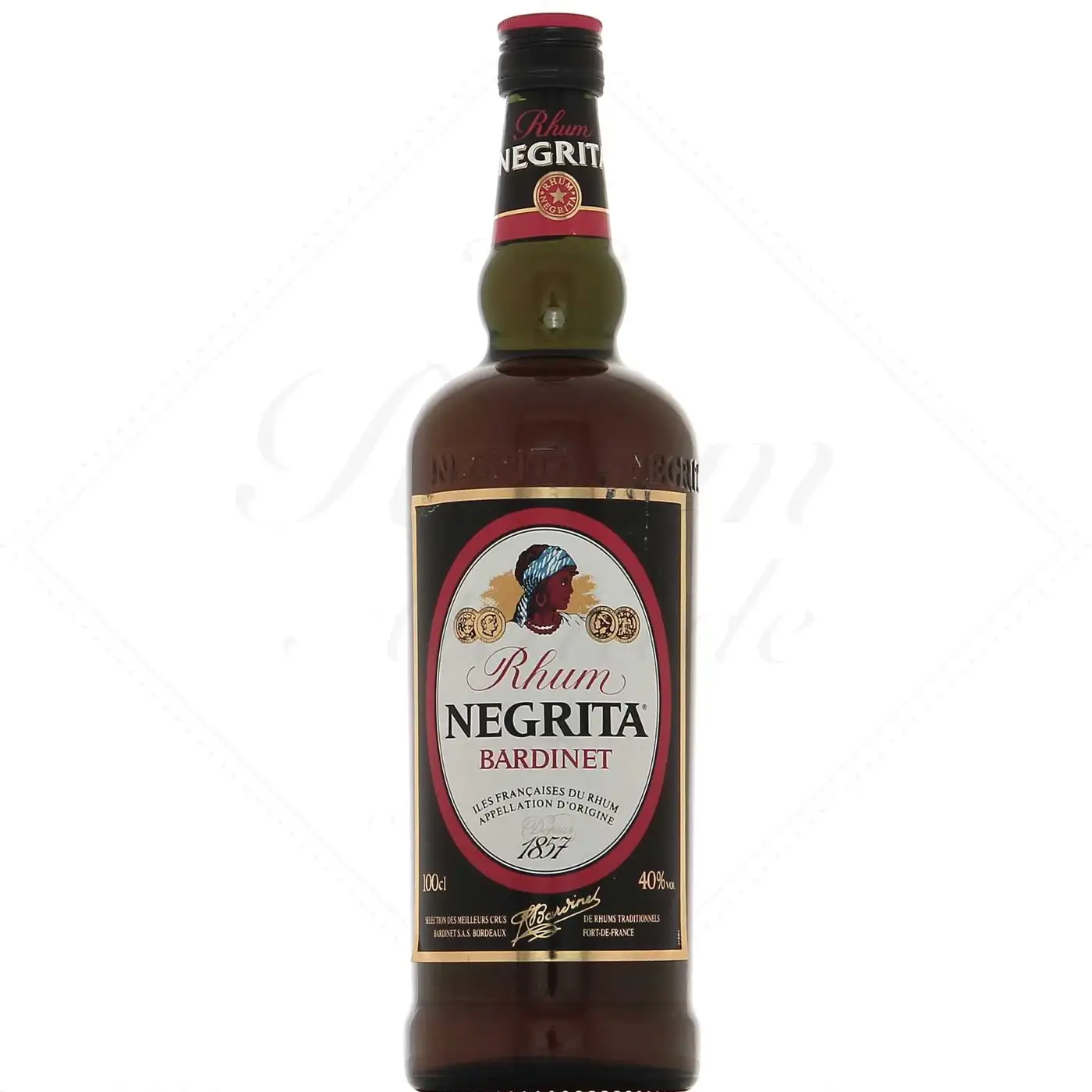 Bottle of Bardinet Rhum Negrita