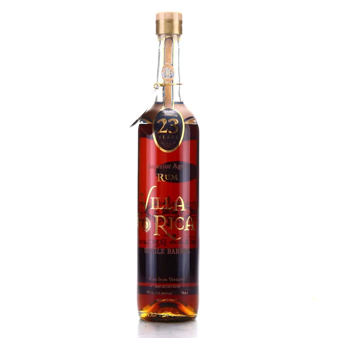Bottle of Veracruz Villa Rica Single Barrel Rum