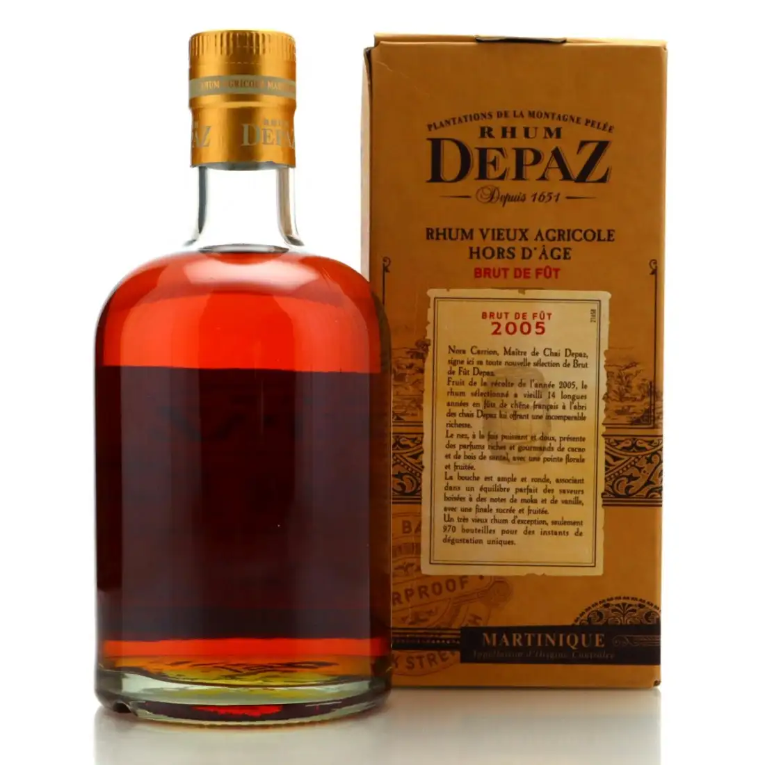 Image haute résolution de Depaz Small Batch 2005