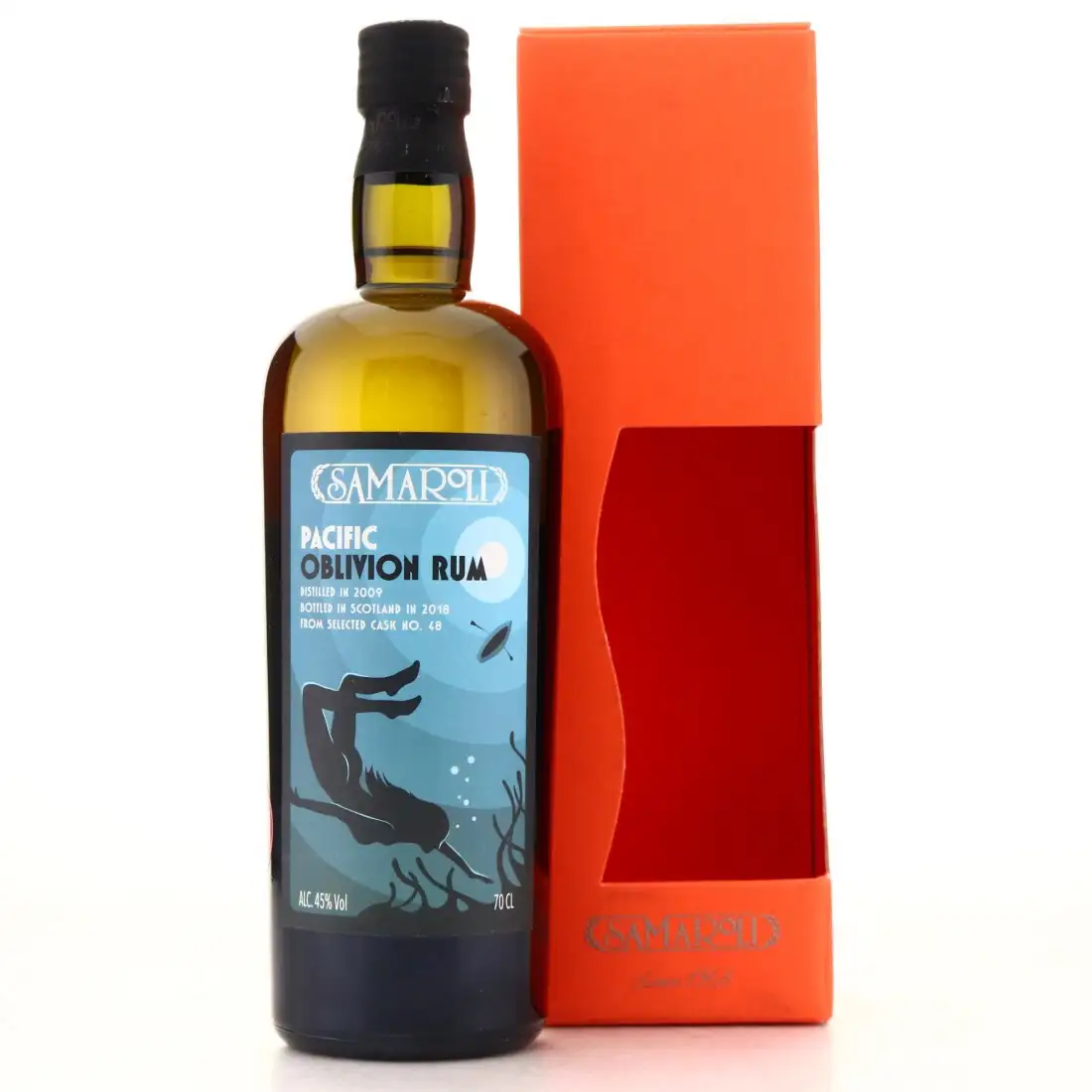Bottle of Samaroli South Pacific Pacific Oblivion Rum 2009