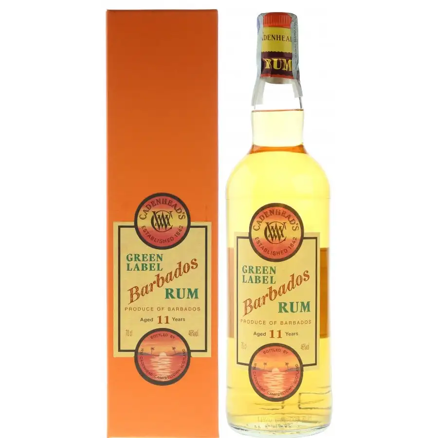 Bottle of Cadenhead‘s Green Label Barbados
