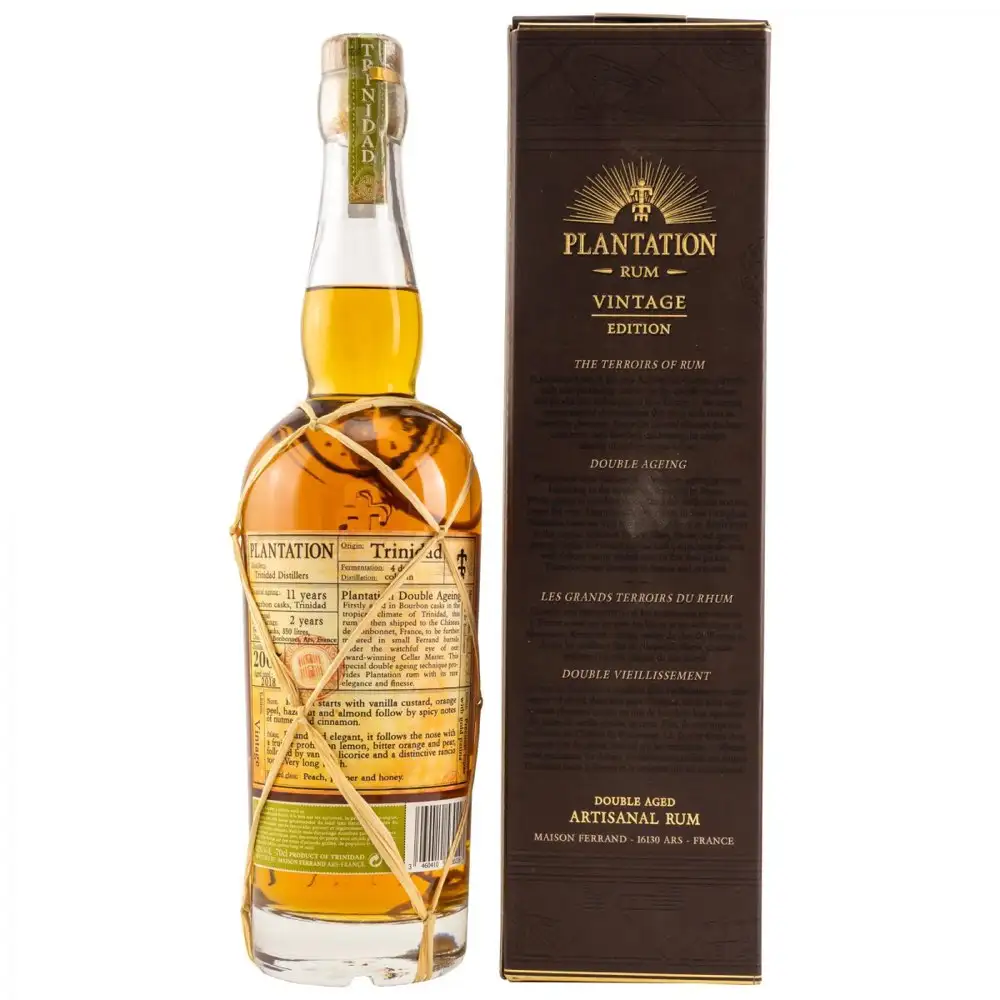 Image haute résolution de T.D.L Plantation Trinidad 2005 Vintage Edition