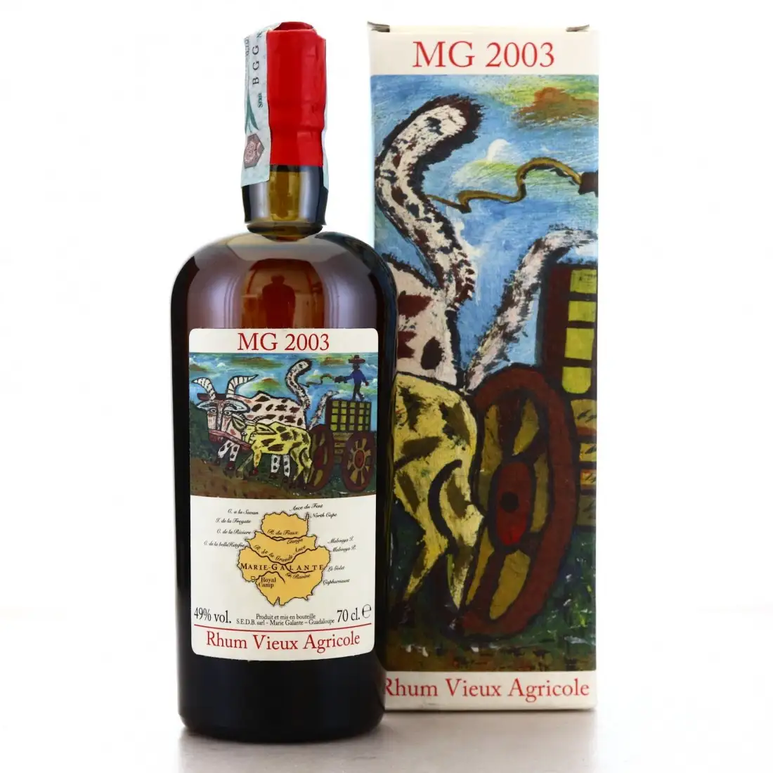 High resolution image of Velier Bielle MG Rhum Vieux Agricole 2003