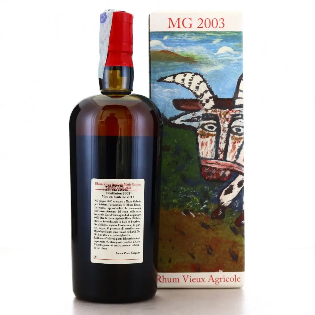 High resolution image of Velier Bielle MG Rhum Vieux Agricole 2003