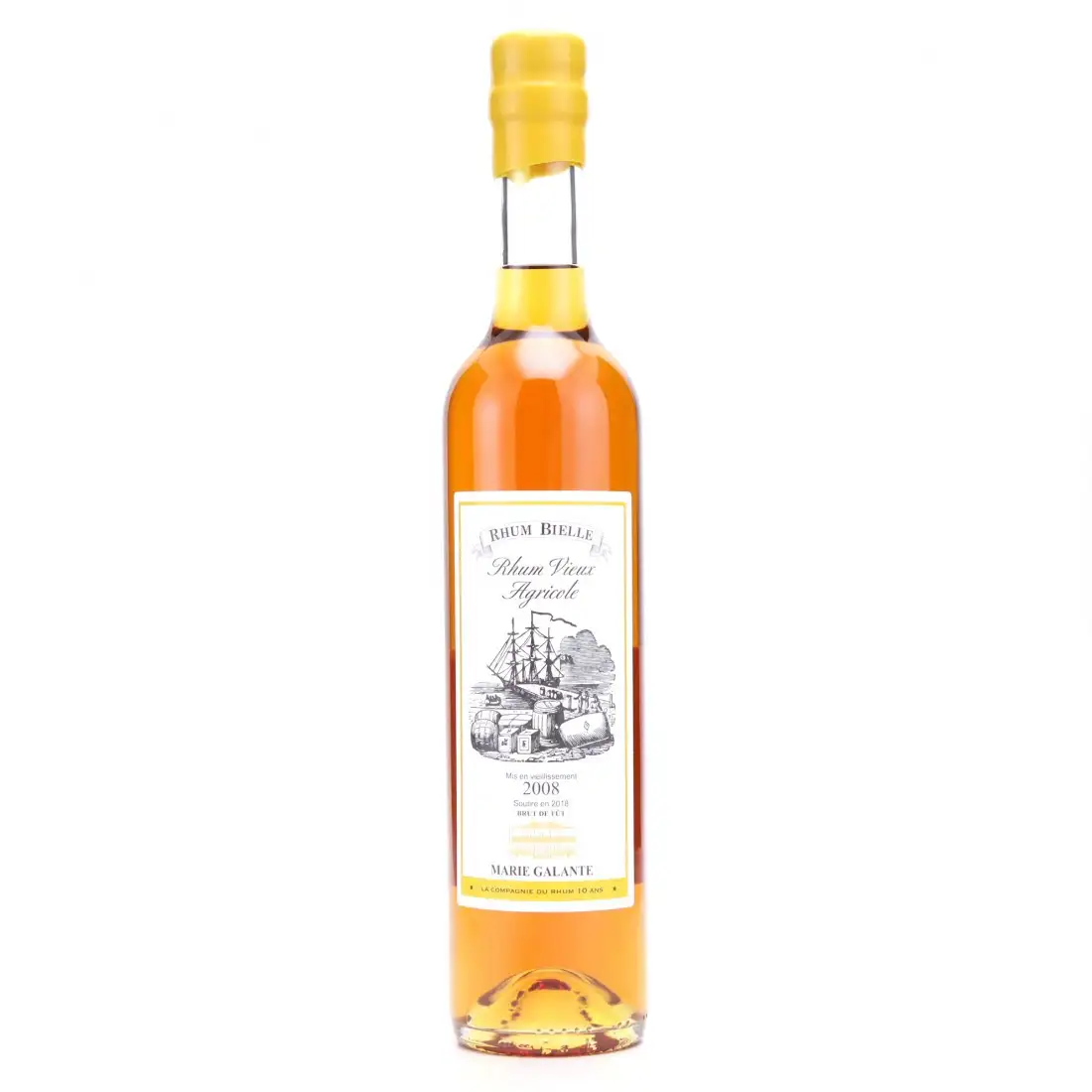 Bottle of La Compagnie du Rhum Bielle Rhum Vieux Agricole 2008