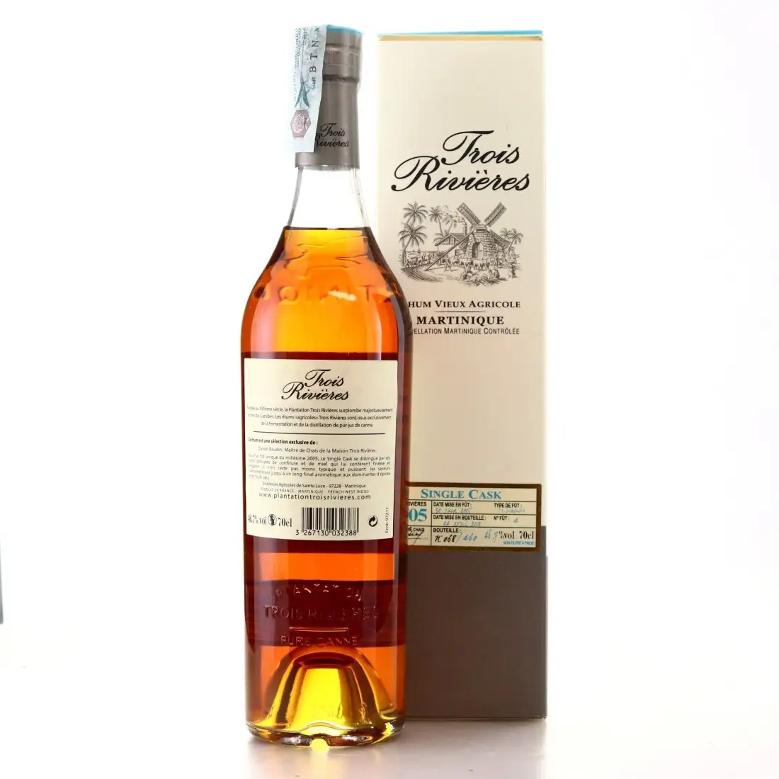 High resolution image of Trois Rivières Single Cask 2005