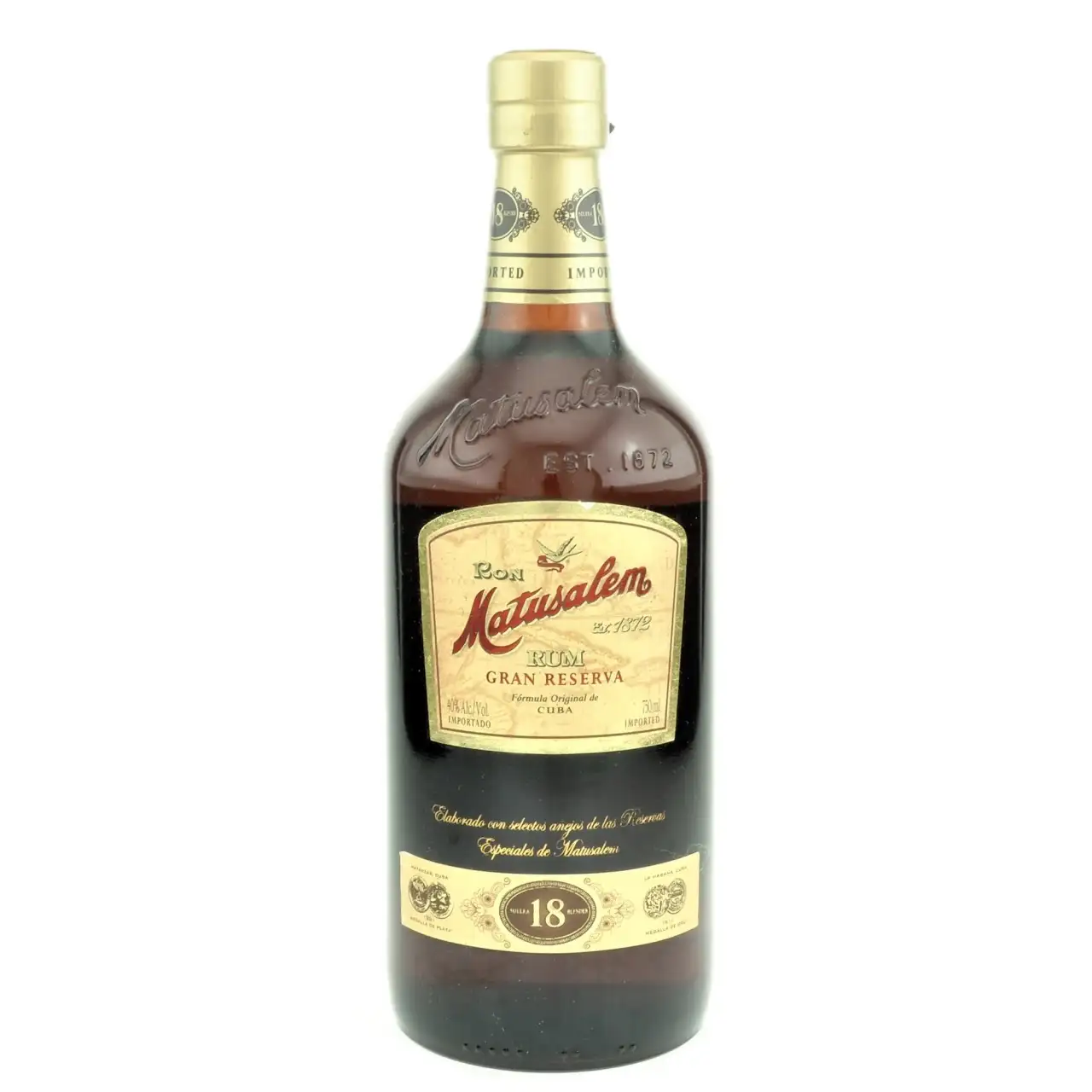 Bottle of Matusalem Gran Reserva 18 Años