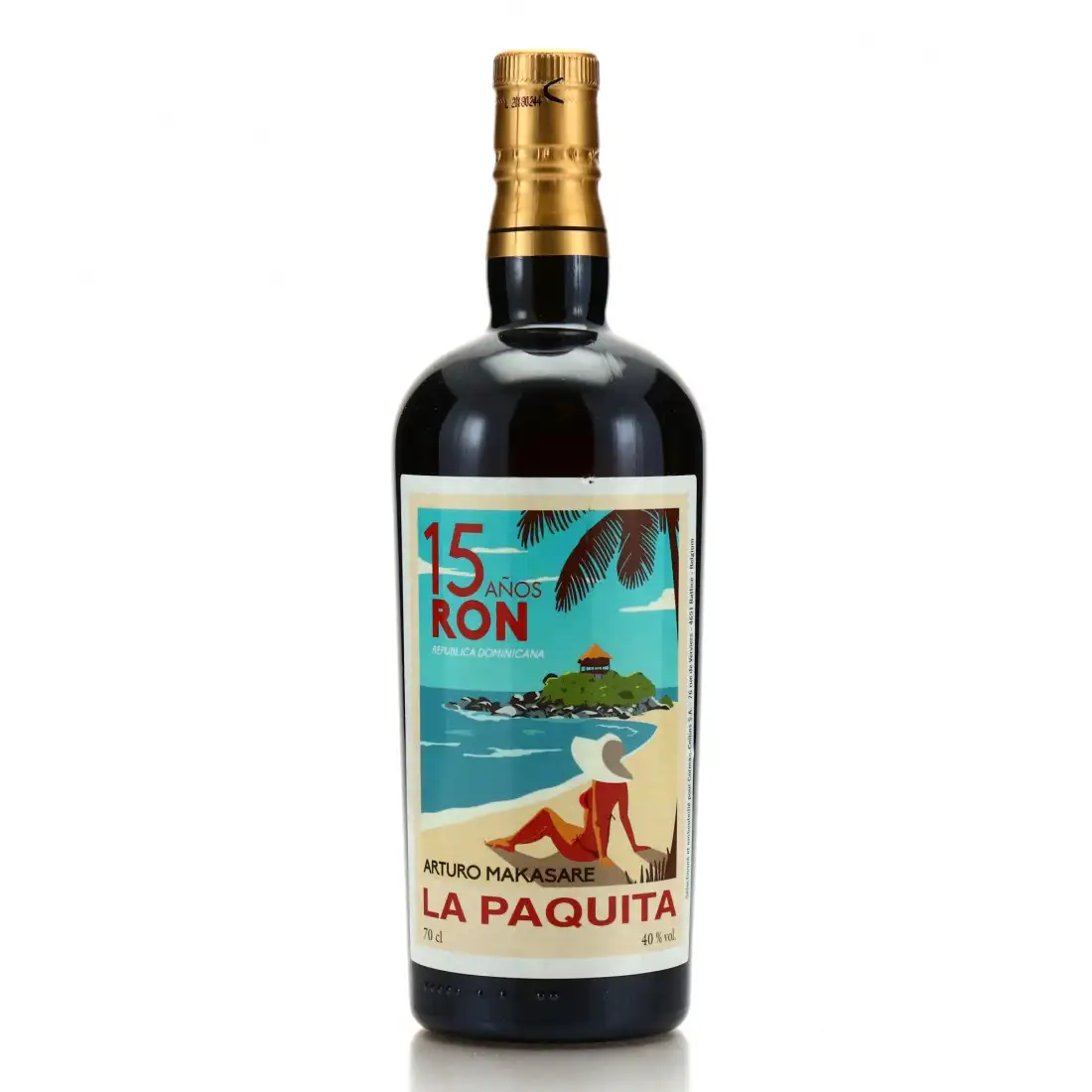 Bottle of Corman Collins Arturo Makasare La Paquita