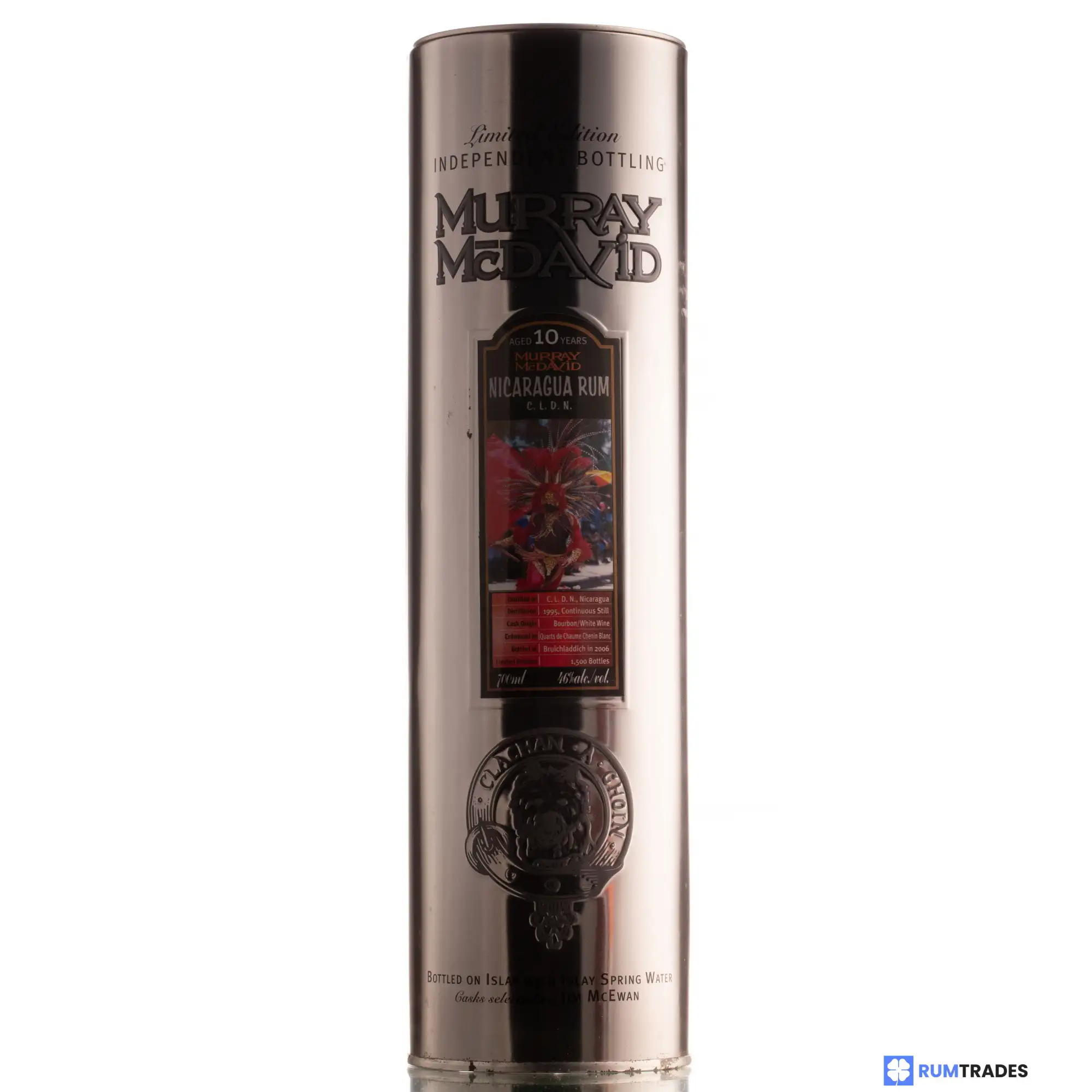 High resolution image of Murray McDavid Nicaragua Rum 1995