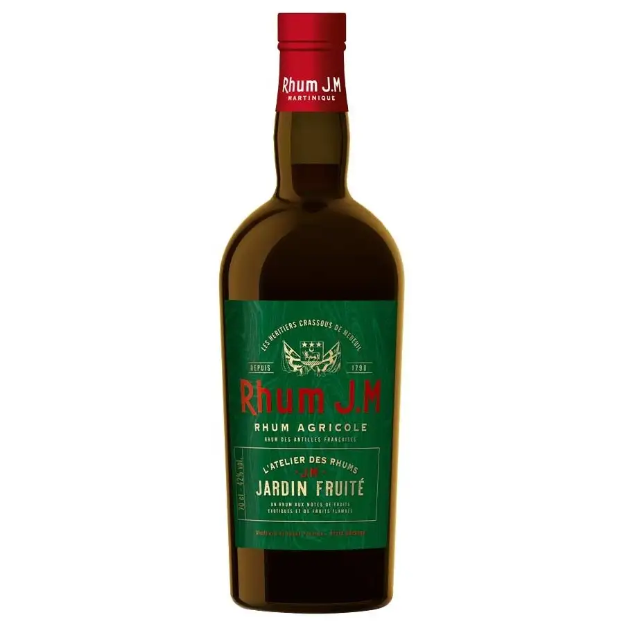 Bottle of Rhum J.M Jardin Fruité