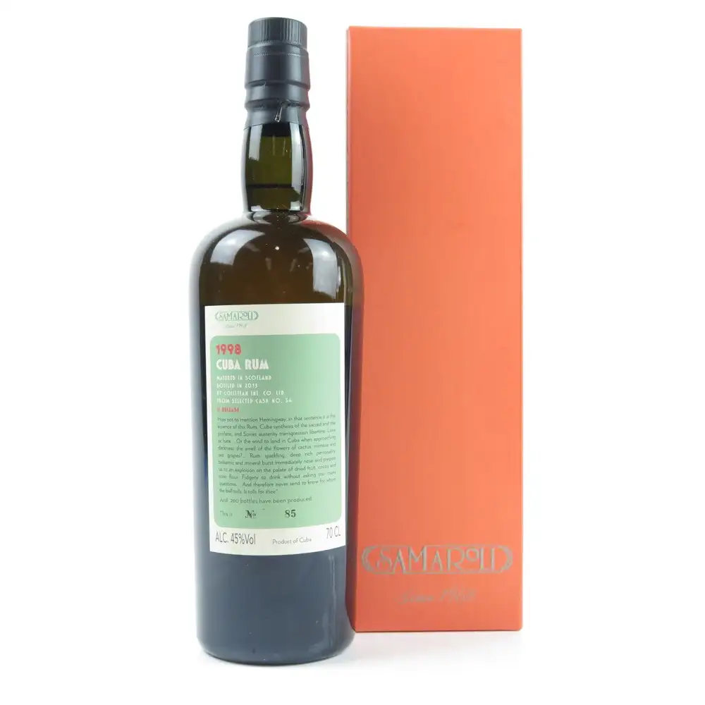 High resolution image of Samaroli Cuba Rum 1998