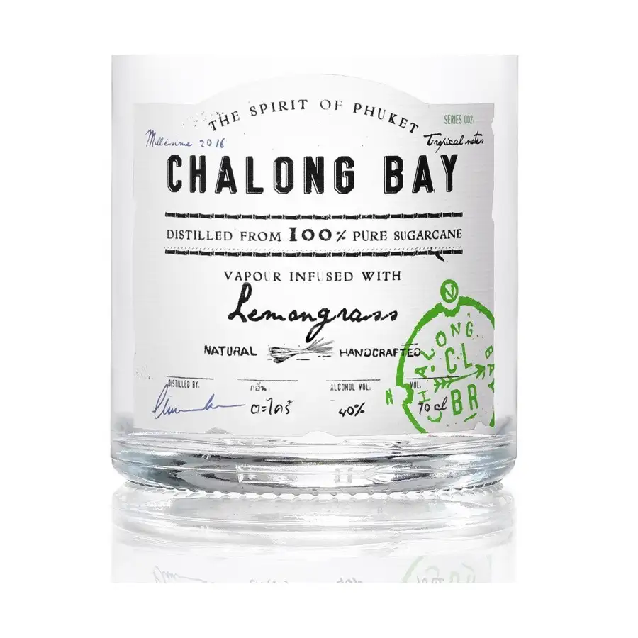 High resolution image of Chalong Bay Distillery The Spirit Of Phuket Lemongrass 2016