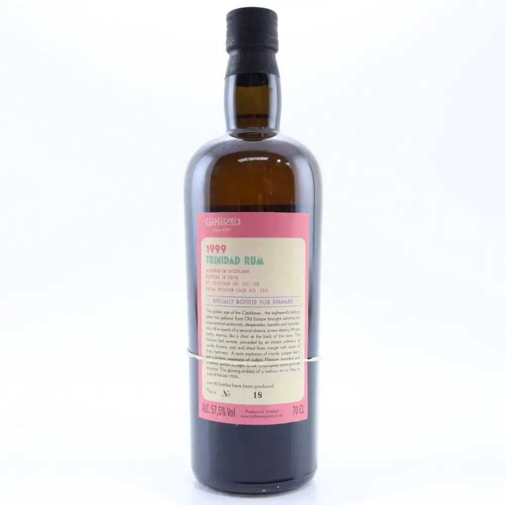 Image haute résolution de Samaroli Trinidad Rum 1999