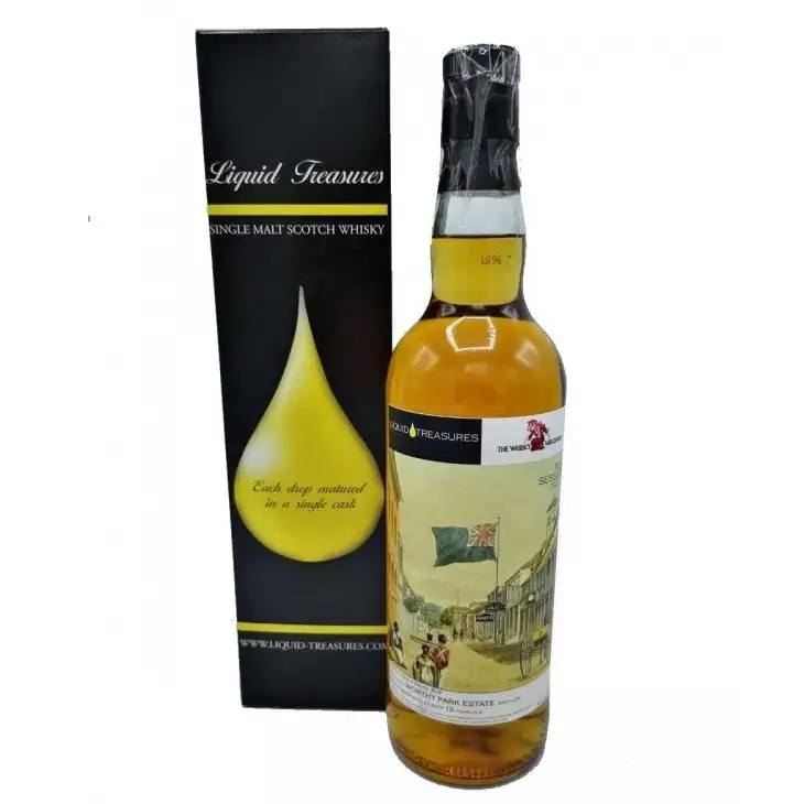 Bottle of Liquid Treasures Worthy Park Rum session n 4 joint bottling with The Whisky Mercenary 2005