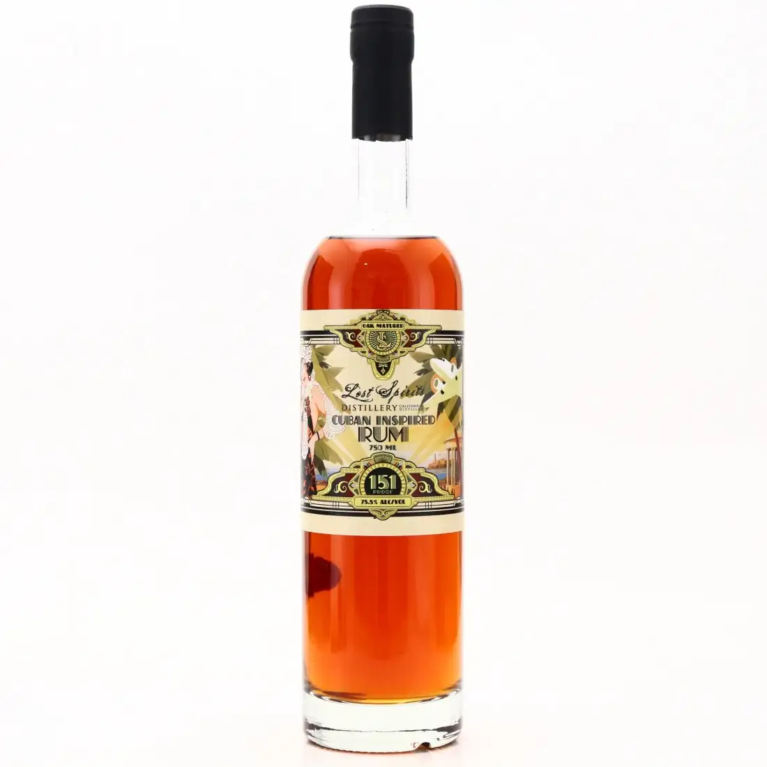 Bottle of Lost Spirits Distillery Cuban Inspired 151