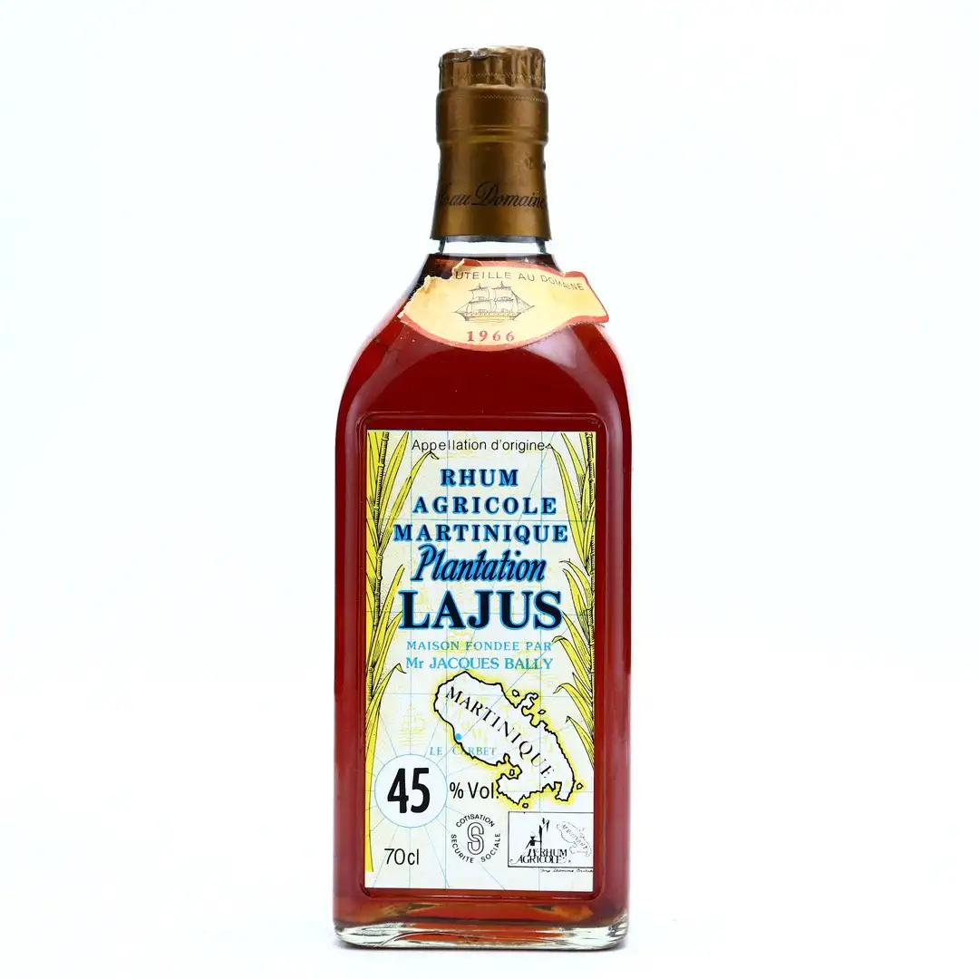 Bottle of J. Bally Plantations Lajus du Carbet 1966
