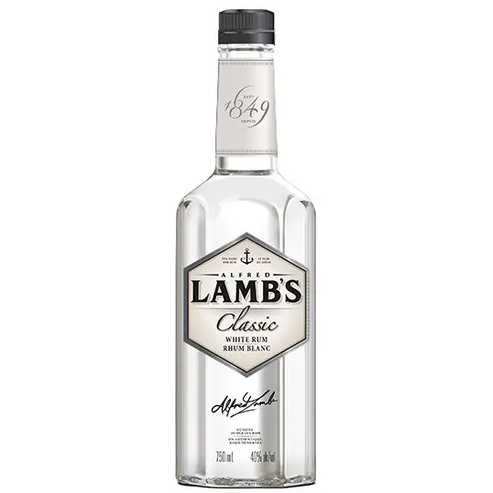Bottle of Alfred Lamb‘s Classic White Rum