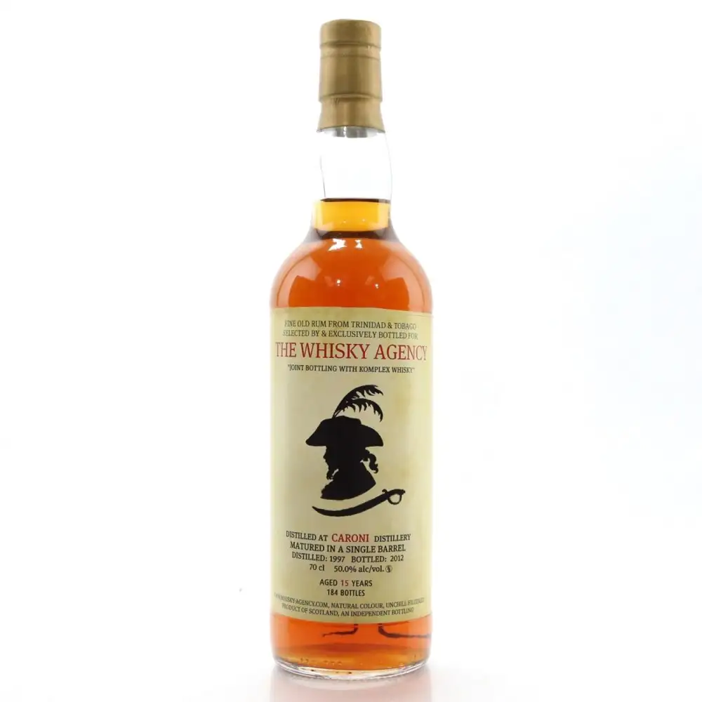 Bottle of The Whisky Agency Caroni HTR 1997