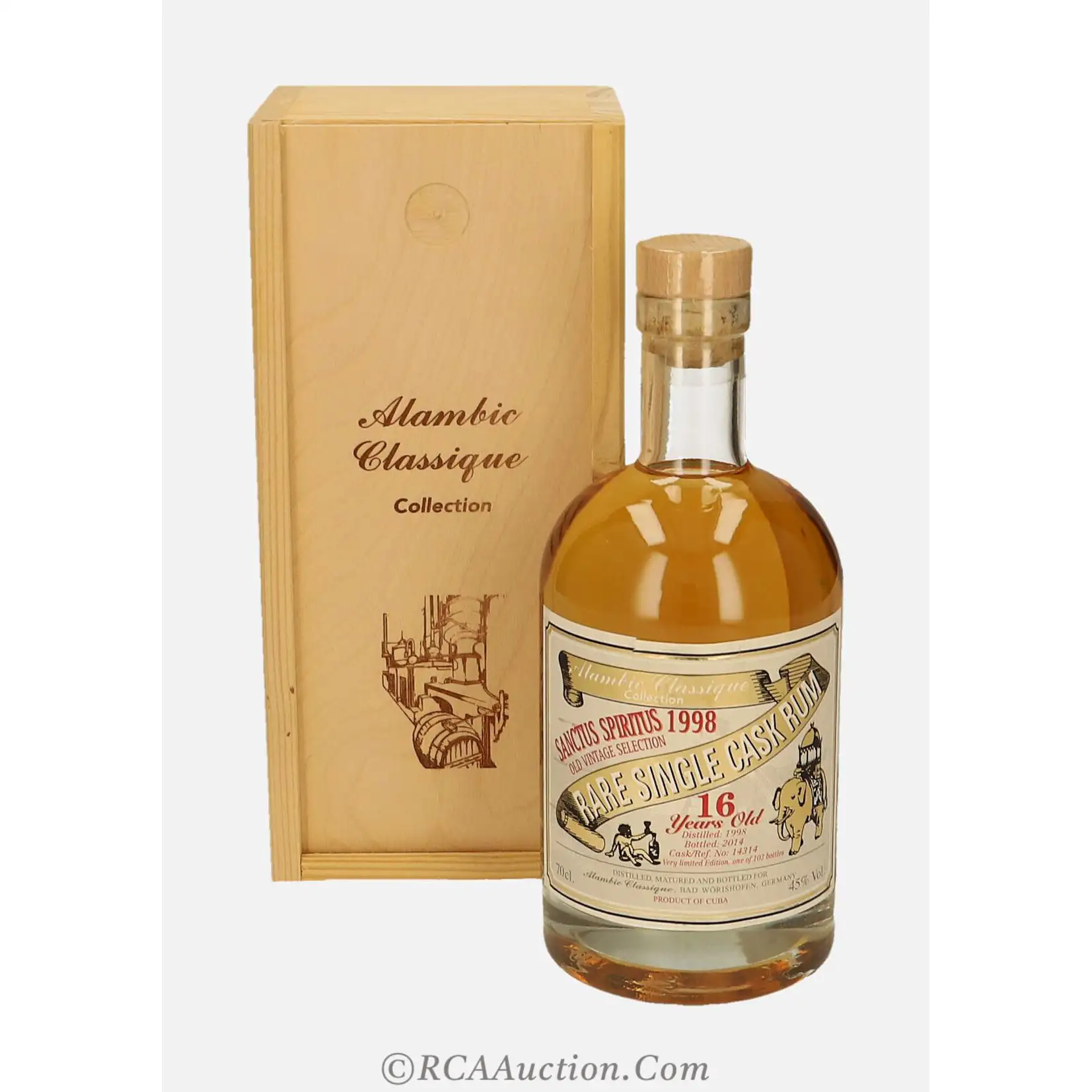 Bottle of Alambic Sancti Spiritus Old Vintage Selection 1998