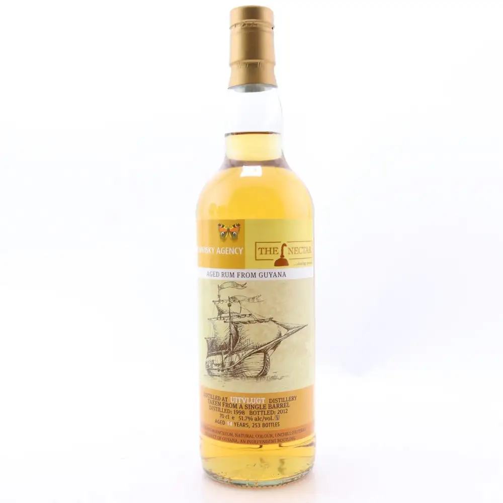 Bottle of The Whisky Agency & The Nectar Uitvlugt 1998