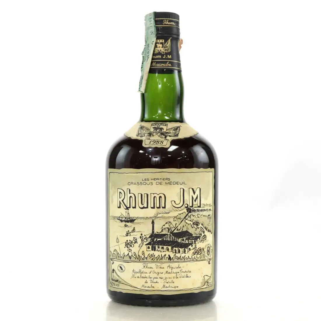 Image haute résolution de Rhum J.M 1988