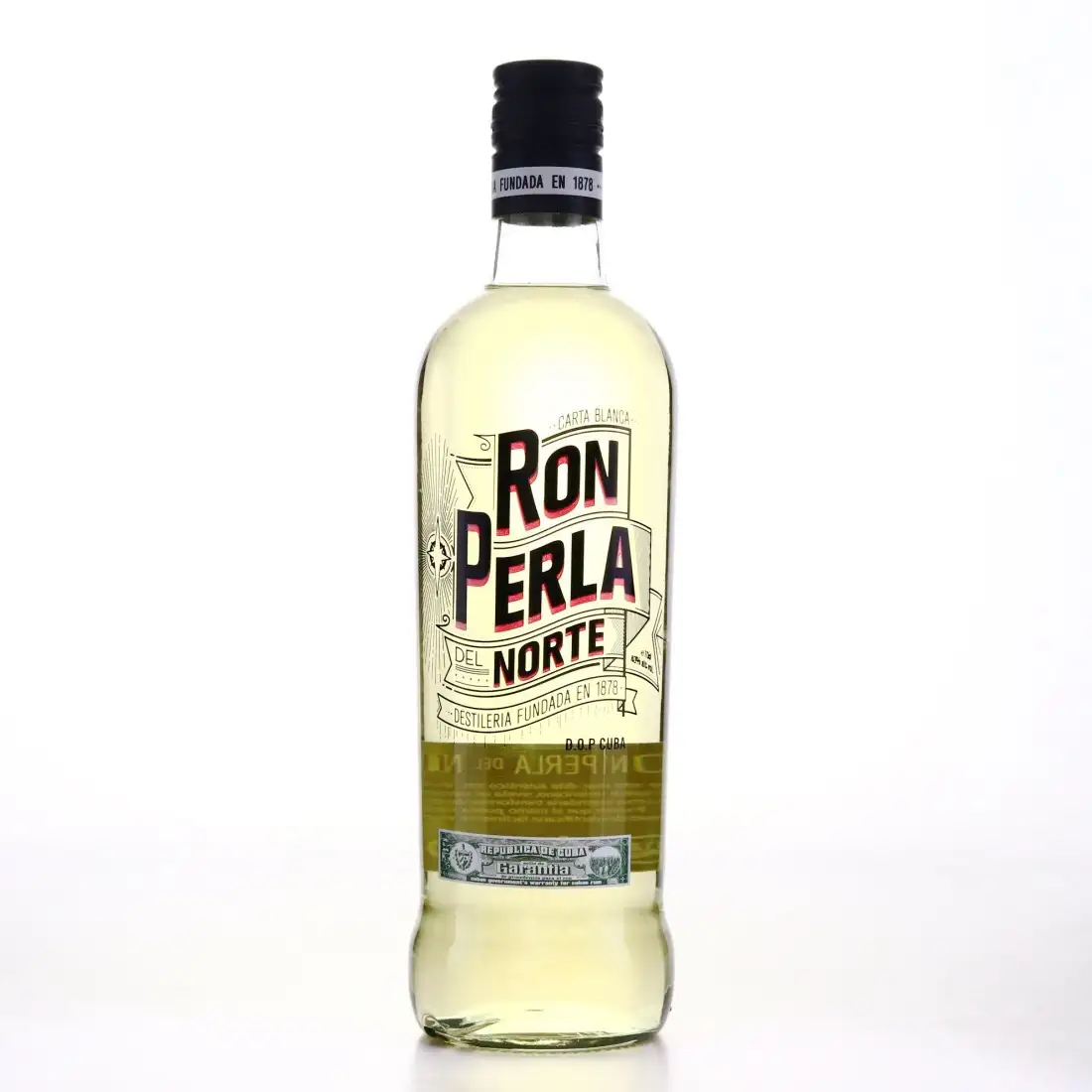 Bottle of Havana Club Ron Perla del Norte Blanca